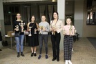 Kiertopalkintojen voittajat 2019
Vasemmalta Johanna Kemppainen, Eerika Veikkolainen, Emmi Kekkonen, Ida Repo ja Mimosa Nippala
(Kuva Virpi Nippala)