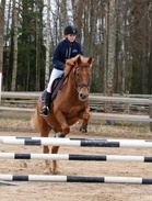 Mimosa Nippala ja Vipper (kuva Virpi Nippala)