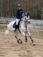 Kiara Juntunen ja Erne Valley Midir (kuva Virpi Nippala)