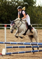 Erica Hellman ja Contessa II (Kuva Jasmin Karjalainen)