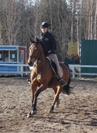 Sandra Vendelius ja Vuko