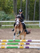 Annika Grönroos ja Iina sijoittuivat toisiksi ensimmäisessä luokassa
(kuva Virpi Nippala)