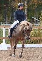 Minna Oinonen ja Lucky Luke II
Kuva: Virpi Nippala