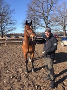 Eki hovikuskinsa Timon kanssa!
(kuva Mia Maukonen)