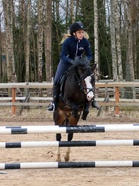 Minna Oinonen ja Stonecasle's Wild Prince (kuva Virpi Nippala)