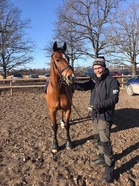 Eki hovikuskinsa Timon kanssa!
(kuva Mia Maukonen)