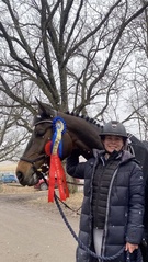 Ida ja Räpsy, sijoitukset Lohjalla toinen ja neljäs.
(Kuva: Mia Maukonen)