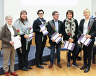 Christina Sillman, Kirsi Siivonen, Laura Airaksinen, Timo Ajanto, Dorrit Burmeister, Mia Maukonen, kuva SRL Sonja Holma